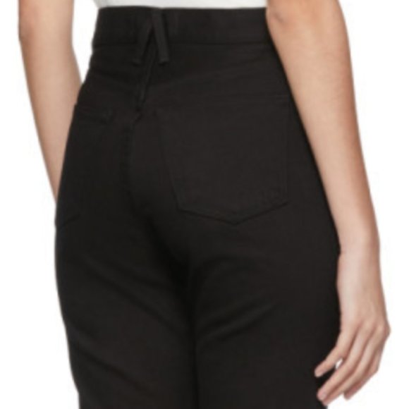 SLVRLAKE Charlotte Fit And Flare 70s Boot Cut Jeans - Picture 3 of 14